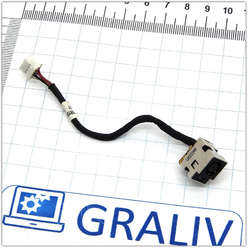 Разъем питания ноутбука HP G6-1000 серии DD0R15AD020