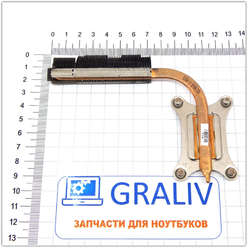 Система охлаждения, трубка охлаждения ноутбука Samsung NP300E5C, BA62-007108