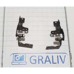 Петли матрицы с направляющими ноутбука Asus Eee PC 1201T, 13G0A110M03X /13G0A110M06X