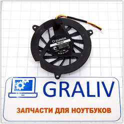 Вентилятор для ноутбука Acer Aspire 3050, 4310, 4315, 4710, 4920, 5050, 5920, ZR3, 4715Z, 4920G, 5920G, DFB501005H30T 