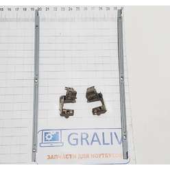 Петли с направляющими ноутбука Dell XPS M1330, 33.4C305.001 / 33.4C306.001