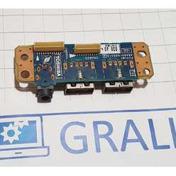 Доп. плата usb, audio ноутбука Toshiba Qosmio F20-111, A5A001505010 