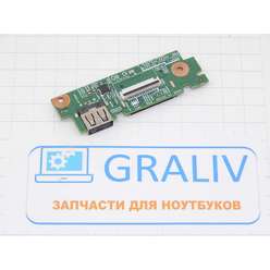 Плата USB + кардридер для ноутбука Dell Inspiron 17 5000, P26E, CN-0R1F2R