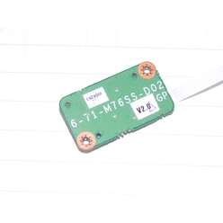 Плата включения для ноутбука Irbis M53AA, 6-71-M76SS-D02 
