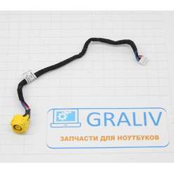 Разъем питания на кабеле ноутбука Lenovo SL510 Edge 15 DD0GC2PB000 45M2863