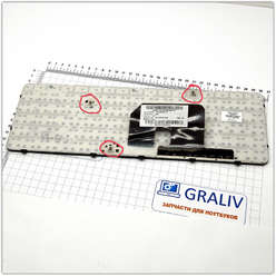 Клавиатура ноутбука HP DV6-3000 серии 597635-251, 594597-251