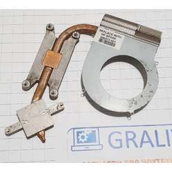 Радиатор системы охлаждения, термотрубка ноутбука HP Compaq CQ56, 3MAX3TATP10