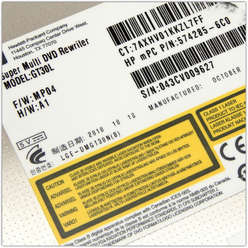 DVD привод ноутбука HP Compaq CQ56, GT30L, 620604-001