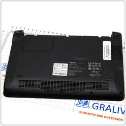 Нижняя часть корпуса, поддон нетбука Acer One 110, ZG5, 3RZG5BSTN000