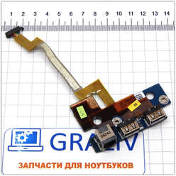 USB плата расширения ноутбука Toshiba A300D, DABD3ATB6D0