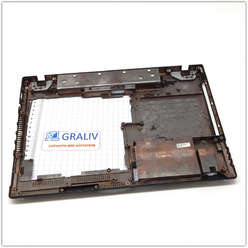 Нижняя часть корпуса, поддон ноутбука DNS 119107, W765SUA, 6-39-W76S3-014 