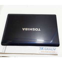 Крышка матрицы ноутбука Toshiba A200, A205, A210, AP019000J00