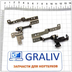 Петли для ноутбука Asus X553M без направляющих