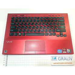 Верхняя часть корпуса ноутбука Sony PCG-41219V VPCSB 024-4RUA-8024-B