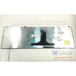 Клавиатура с рамкой для ноутбука Toshiba Satellite A660 A665 PK130CX2C11