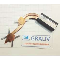 Радиатор системы охлаждения, термотрубка ноутбука DNS H36 (0123257) 13N0-W0A0302