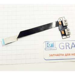 Доп. плата с USB ноутбука Toshiba Satellite A200 A210 A215 LS-3484P