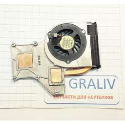 Система охлаждения ноутбука HP Pavilion dv2000 dv2500 dv2600 dv2700 серии 450096-001, 60.4S507.002