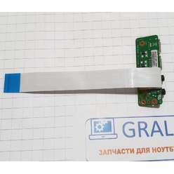 Доп. плата usb, audio ноутбука DNS A24HB, 11436683-05995