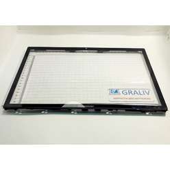 Защитное стекло с рамкой ноутбука Lenovo Y510 15303