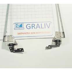 Петли ноутбука DEXP W650SB, Atlas H155,  DNS W650, 6-33-W6501-0l4 6-33-W6501-0R4