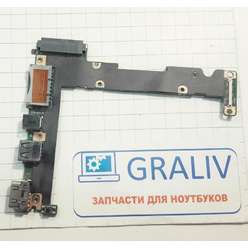 Доп. плата ноутбука Asus X201E, 60NB00L0-101, 33EX2IB0010