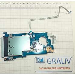 Доп. плата с картридером, Card Reader ноутбука HP Elitebook 8460P, 6050A2398801 