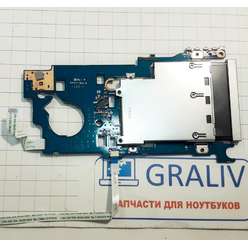 Доп. плата с картридером, Card Reader ноутбука HP Elitebook 8460P, 6050A2398801 