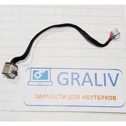 Разьем питания ноутбука Toshiba L775