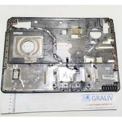 Верхняя часть корпуса, палмрест ноутбука DNS TW9D 129306, ZYE35TW9TA0040