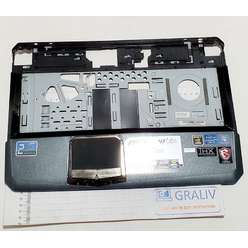 Верхняя часть корпуса, палмрест ноутбука MSI GT683 MS-16F2, 6F1C417P89BB