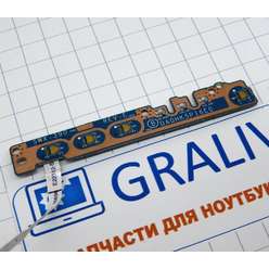 Плата включения включения, панель, кнопка старта ноутбука Sony SVE151, SVE151C11V,  DA0HK5PI6E0 32HK5PB0000