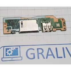 Доп. плата usb, cardreader, кнопка старта ноутбука Lenovo IdeaPad 3-14ALC6, PK34300MD00