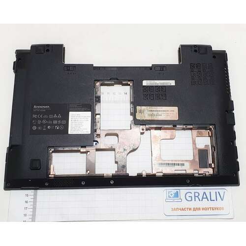 Нижняя часть корпуса ноутбука, поддон Lenovo B580, B590, 60.4XB02.001, 60.4TE04.002