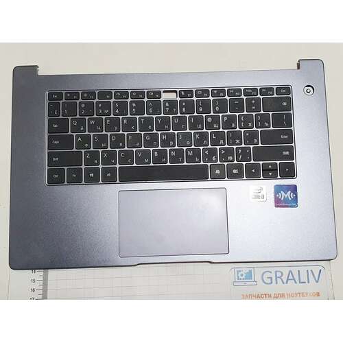 Палмрест, верхняя часть корпуса ноутбука Honor 15 BBR-WAI9, 25H98KABR602