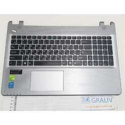 Верхняя часть корпуса, палмрест ноутбука Dexp H173 PGT-1593, 13N0-1BP0D01 