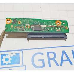 Доп. плата с разъемами usb, hdd ноутбука DNS Mini 0155952,  M116CC_HDD_PCB